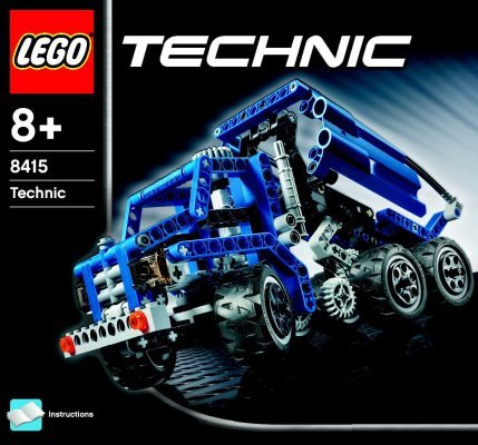 Building Instructions - LEGO - 8415 - Dump Truck: Page 1