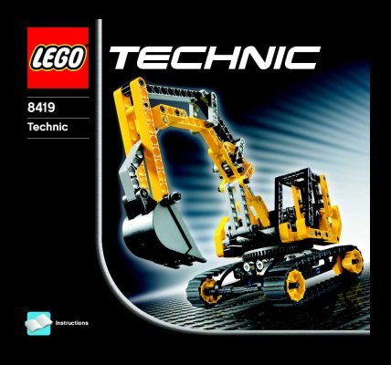 Building Instructions - LEGO - 8419 - Excavator: Page 1