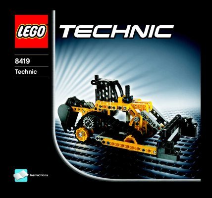 Building Instructions - LEGO - 8419 - Excavator: Page 1