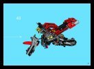 Building Instructions - LEGO - 8420 - Street Bike: Page 45