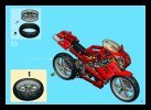 Building Instructions - LEGO - 8420 - Street Bike: Page 61