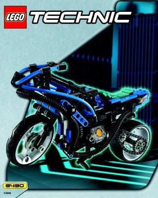 Building Instructions - LEGO - 8430 - MOTORBIKE: Page 1