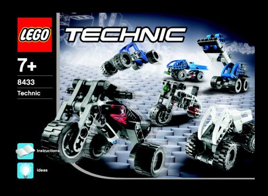 Building Instructions - LEGO - 8433 - Cool Movers: Page 1