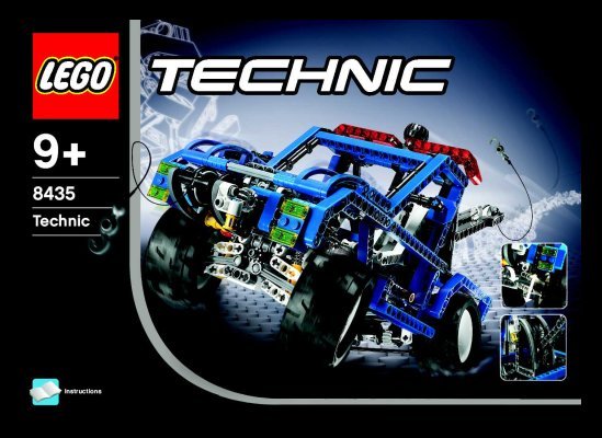 Building Instructions - LEGO - 8435 - 4WD: Page 1