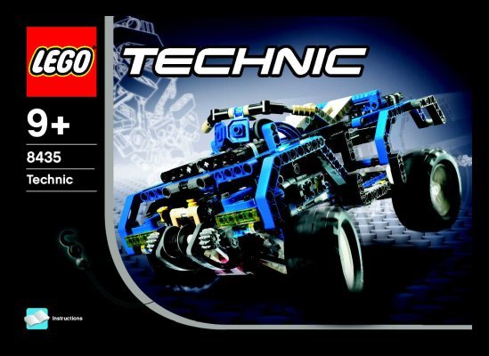 Building Instructions - LEGO - 8435 - 4WD: Page 1