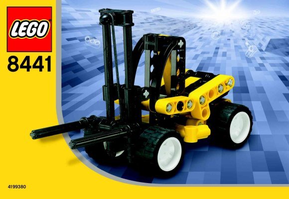 Building Instructions - LEGO - 8441 - Fork-lift Truck: Page 1