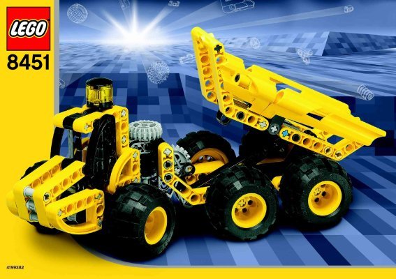 Building Instructions - LEGO - 8451 - Dumper: Page 1