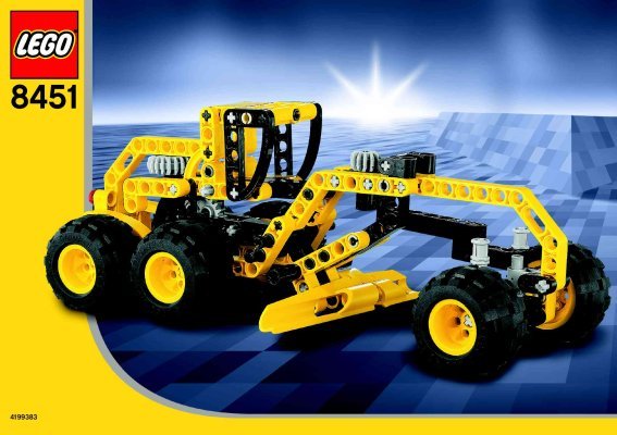 Building Instructions - LEGO - 8451 - Dumper: Page 1