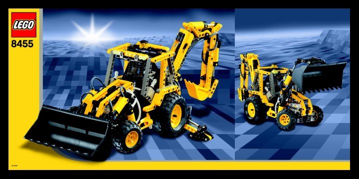 Building Instructions - LEGO - 8455 - Back-hoe Loader: Page 1