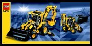 Building Instructions - LEGO - 8455 - Back-hoe Loader: Page 1