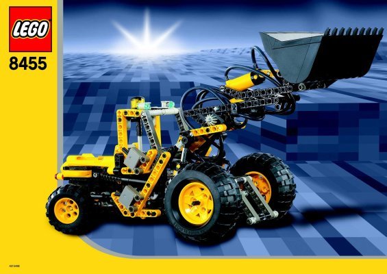 Building Instructions - LEGO - 8455 - Back-hoe Loader: Page 1