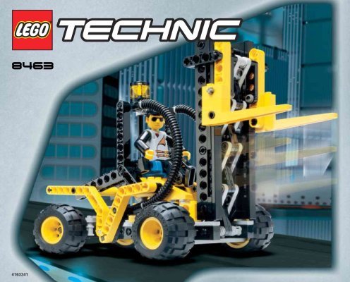 Building Instructions - LEGO - 8463 - FORKLIFT TRUCK: Page 1