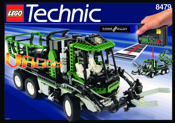 Building Instructions - LEGO - 8479 - Barcode Truck: Page 1