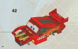 Building Instructions - LEGO - 8484 - Ultimate Build Lightning McQueen: Page 58