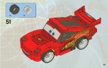 Building Instructions - LEGO - 8484 - Ultimate Build Lightning McQueen: Page 75