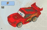 Building Instructions - LEGO - 8484 - Ultimate Build Lightning McQueen: Page 76