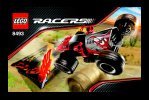 Building Instructions - LEGO - 8493 - Red Ace: Page 1