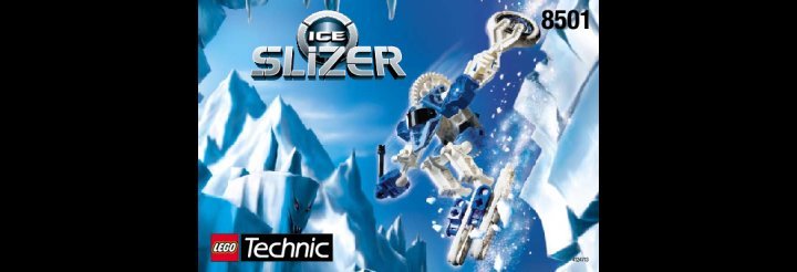 Building Instructions - LEGO - 8501 - Ice Slizer: Page 1