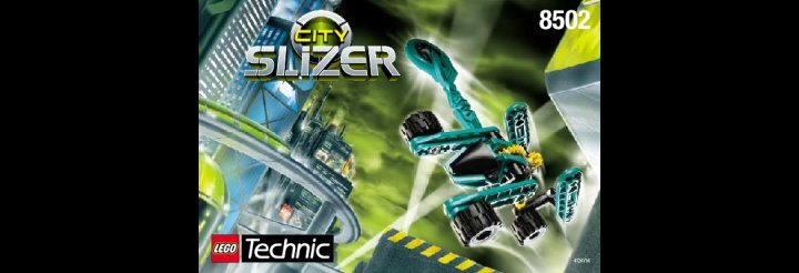 Building Instructions - LEGO - 8502 - City Slizer: Page 1