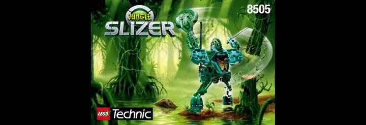 Building Instructions - LEGO - 8505 - Jungle Slizer: Page 1