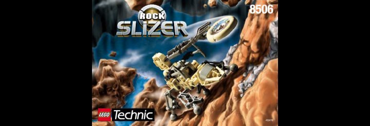 Building Instructions - LEGO - 8506 - Rock Slizer: Page 1