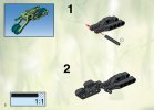 Building Instructions - LEGO - 8509 - SWAMP ROBORIDERS: Page 2