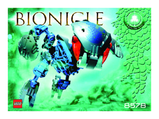 Building Instructions - LEGO - 8578 - Gahlok-Kal: Page 1