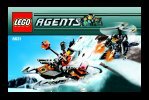 Building Instructions - LEGO - 8631 - Jetpack Pursuit: Page 1