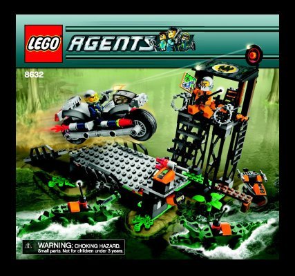 Building Instructions - LEGO - 8632 - Swamp Raid: Page 1