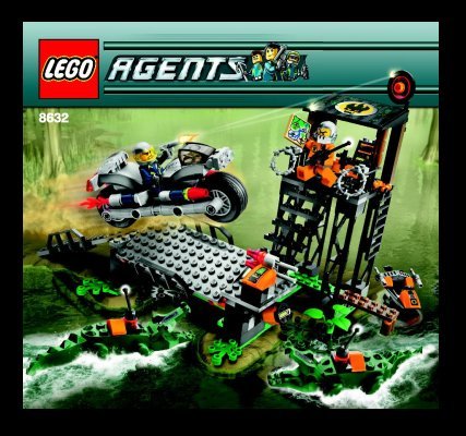 Building Instructions - LEGO - 8632 - Swamp Raid: Page 1