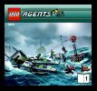 Building Instructions - LEGO - 8633 - Speedboat Rescue: Page 1