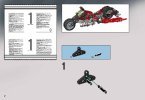 Building Instructions - LEGO - 8645 - Muscle Slammer Bike: Page 2