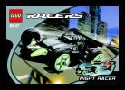 Building Instructions - LEGO - 8647 - Night Racer: Page 1