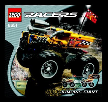 Building Instructions - LEGO - 8651 - Jumping Giant: Page 1