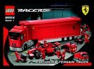 Building Instructions - LEGO - 8654 - Ferrari F1 Team Truck: Page 1