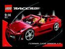 Building Instructions - LEGO - 8671 - Ferrari F430 Spider 1:17: Page 1