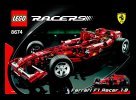 Building Instructions - LEGO - 8674 - Ferrari F1 1:8: Page 1