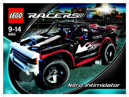 Building Instructions - LEGO - 8682 - Nitro Intimidator: Page 1