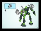 Building Instructions - LEGO - 8686 - Toa Lewa: Page 11