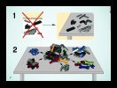 Building Instructions - LEGO - 8686 - Toa Lewa: Page 2