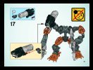 Building Instructions - LEGO - 8687 - Toa Pohatu: Page 15