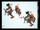 Building Instructions - LEGO - 8687 - Toa Pohatu: Page 20