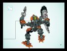 Building Instructions - LEGO - 8687 - Toa Pohatu: Page 17