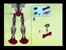 Building Instructions - LEGO - 8689 - Toa Tahu: Page 8