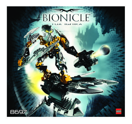 Building Instructions - LEGO - 8697 - Toa Ignika: Page 1