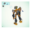 Building Instructions - LEGO - 8697 - Toa Ignika: Page 12