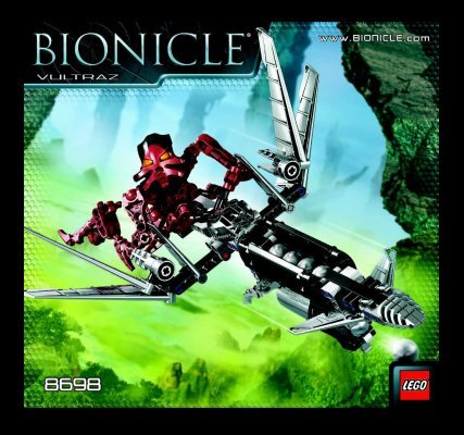 Building Instructions - LEGO - 8698 - Vultraz: Page 1