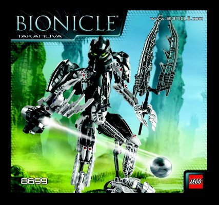 Building Instructions - LEGO - 8699 - Takanuva: Page 1