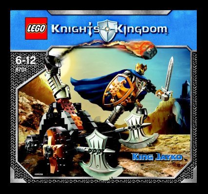 Building Instructions - LEGO - 8701 - King Jayko: Page 1