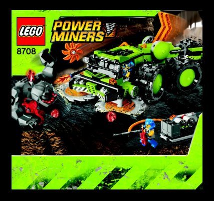 Building Instructions - LEGO - 8708 - Cave Crusher: Page 1